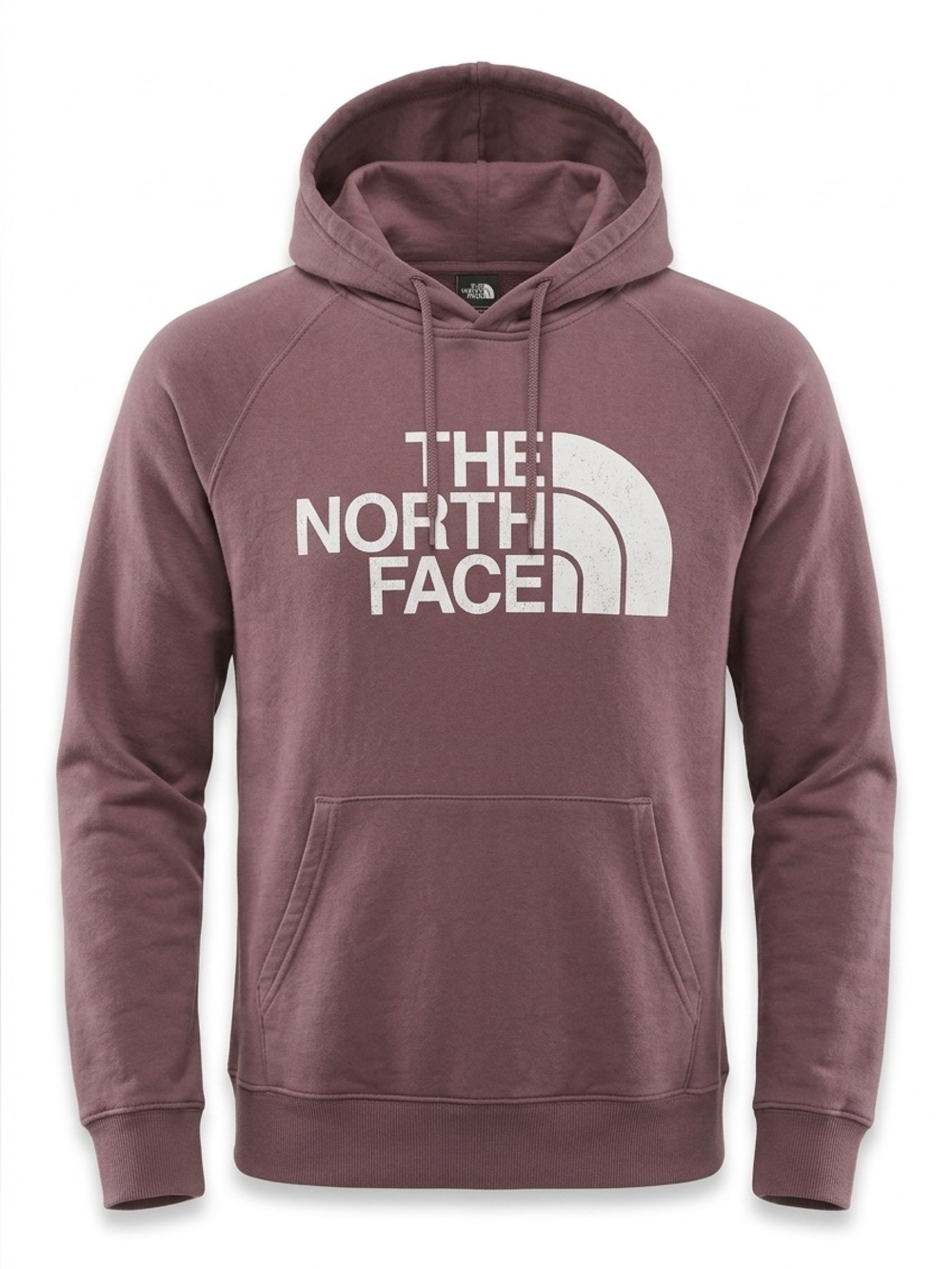 The North Face Mauve Pullover Hoodie with White Logo